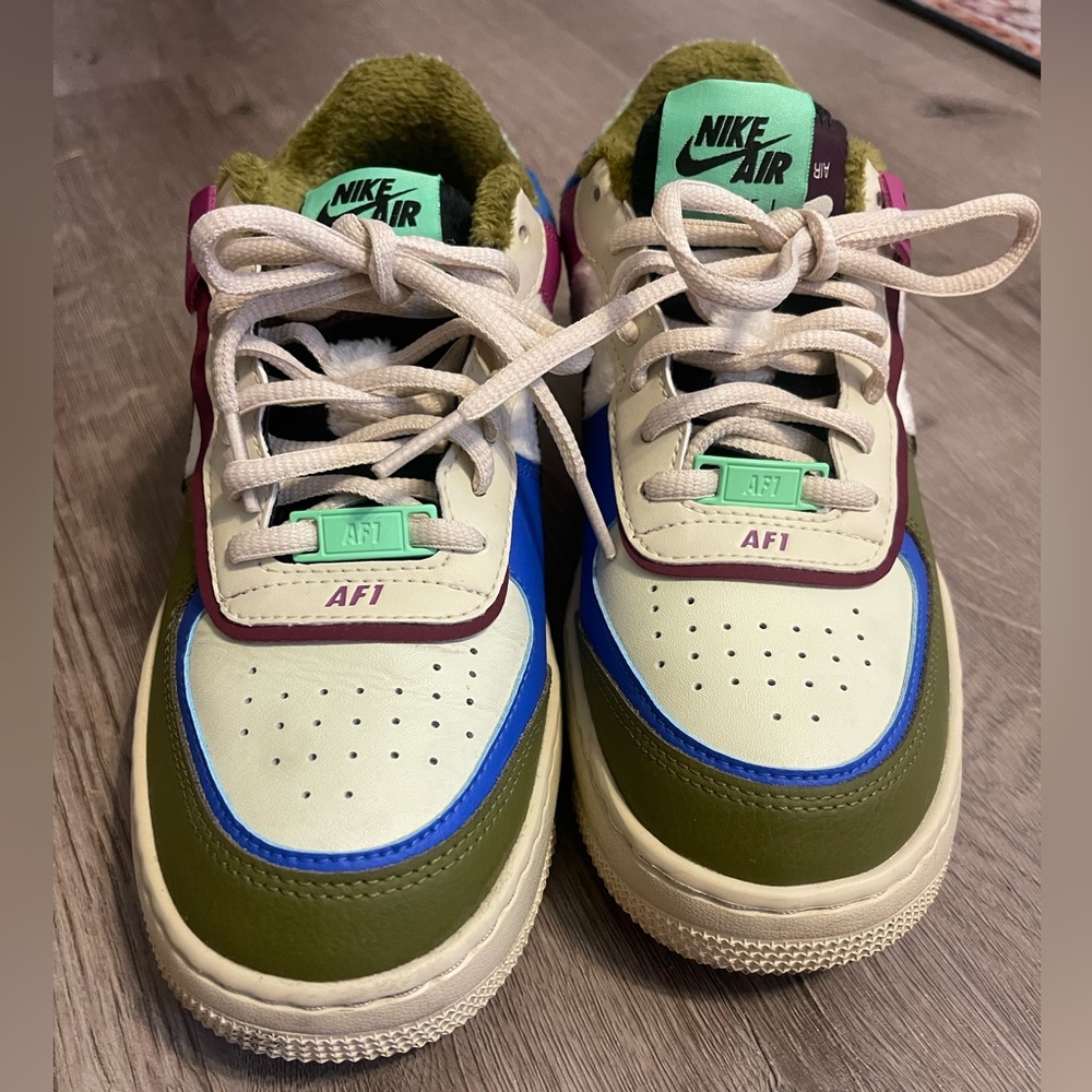 Custom Multicolored Air Force 1s - image 2